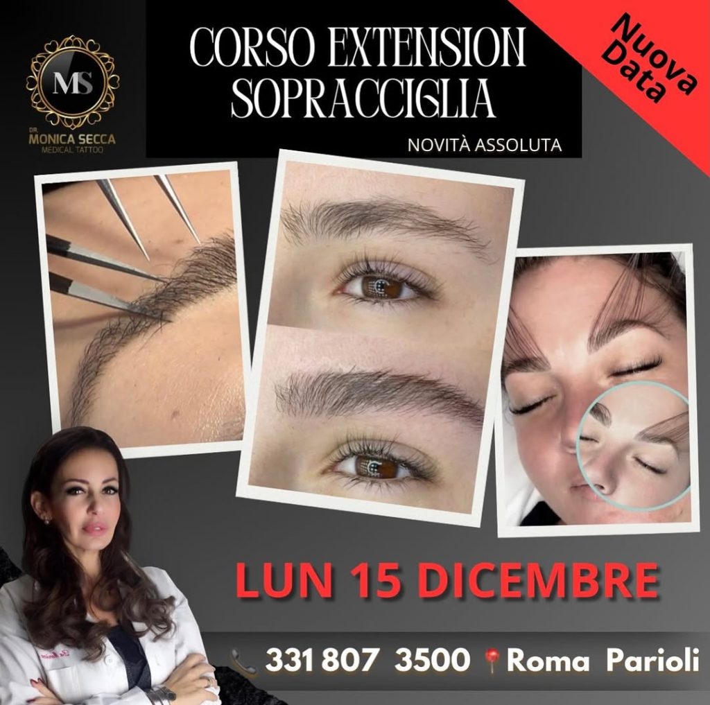 Corso Extension Sopracciglia 15 Dicembre 2025