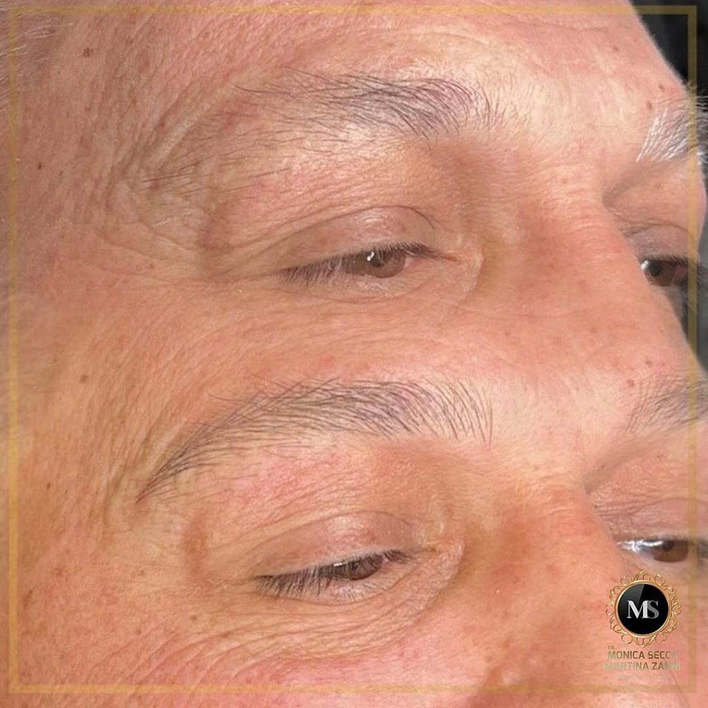 microblading sopracciglia uomo