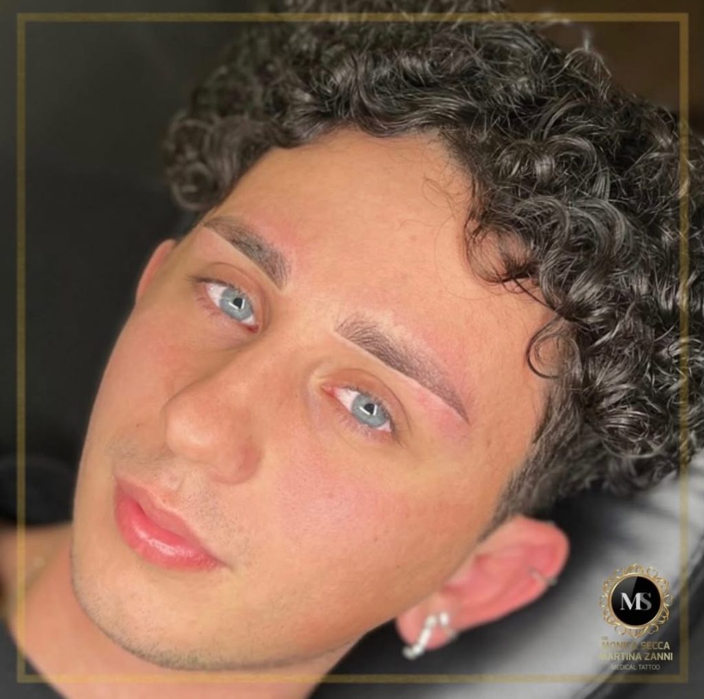 softshading sopracciglia uomo